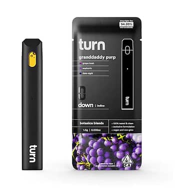 Turn down carts Disposable Granddaddy Purp